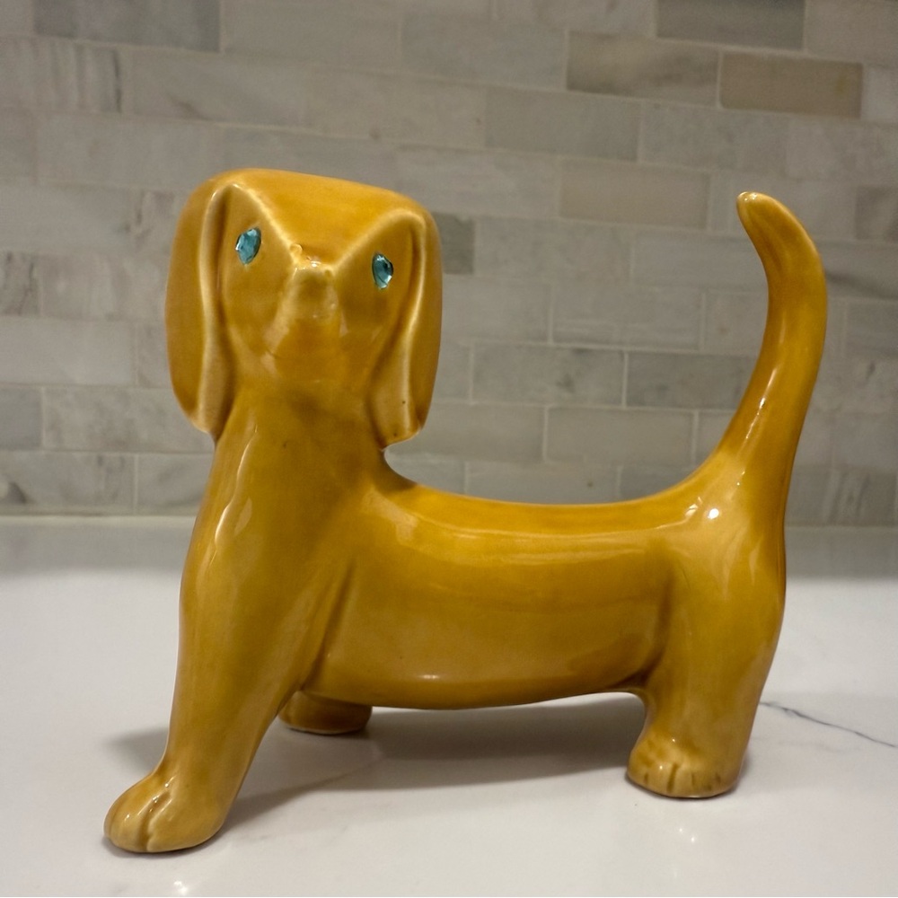 Vintage Mid Century
Modern Dachshund Ceramic Weiner Dog MCM - Picture 6 of 10